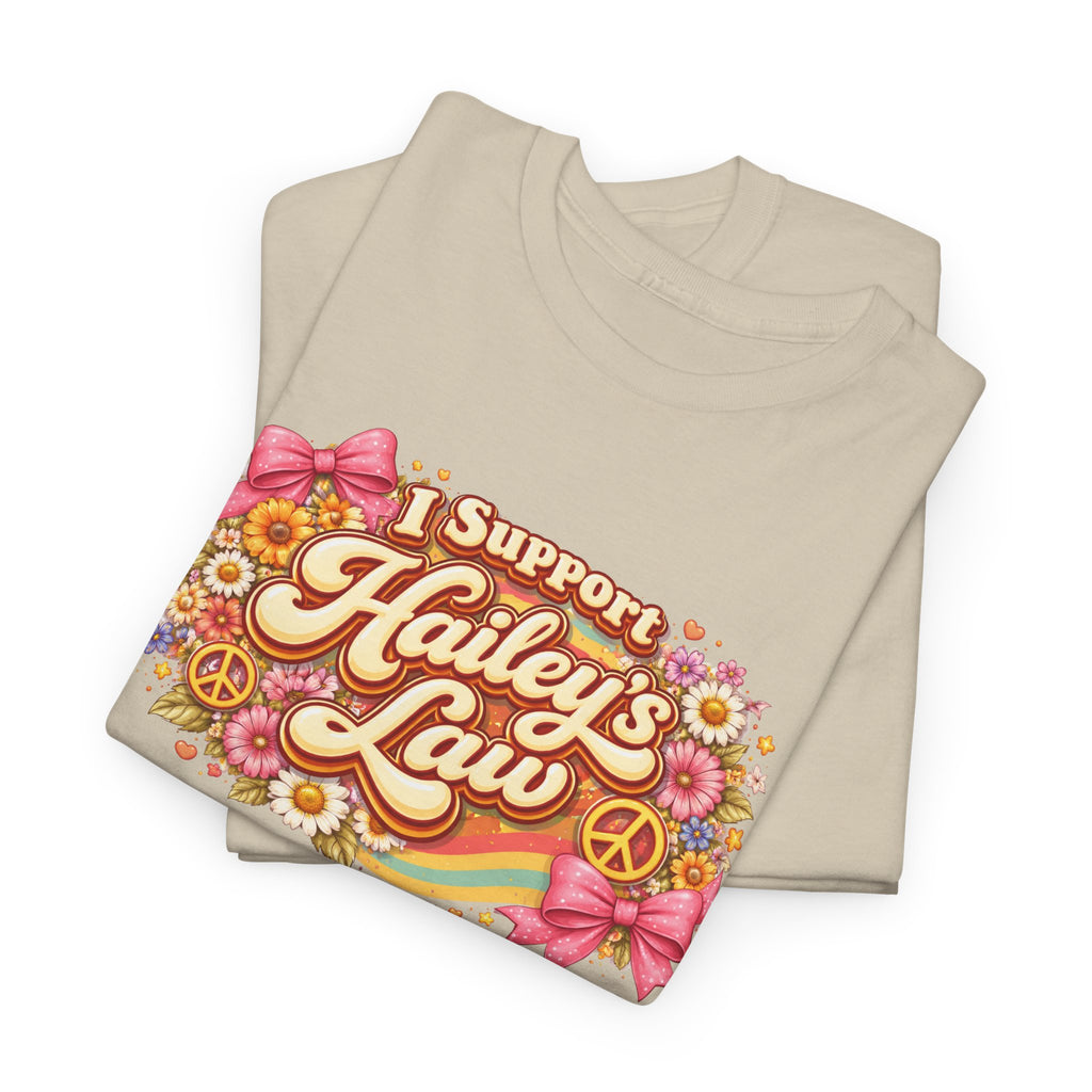 Retro Floral Support Tee