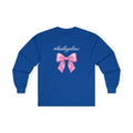Hailey's Law Pink Bow Long Sleeve Tee