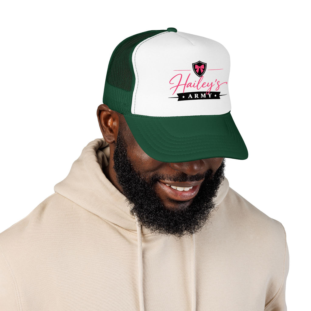 Hailey's Army Trucker Cap