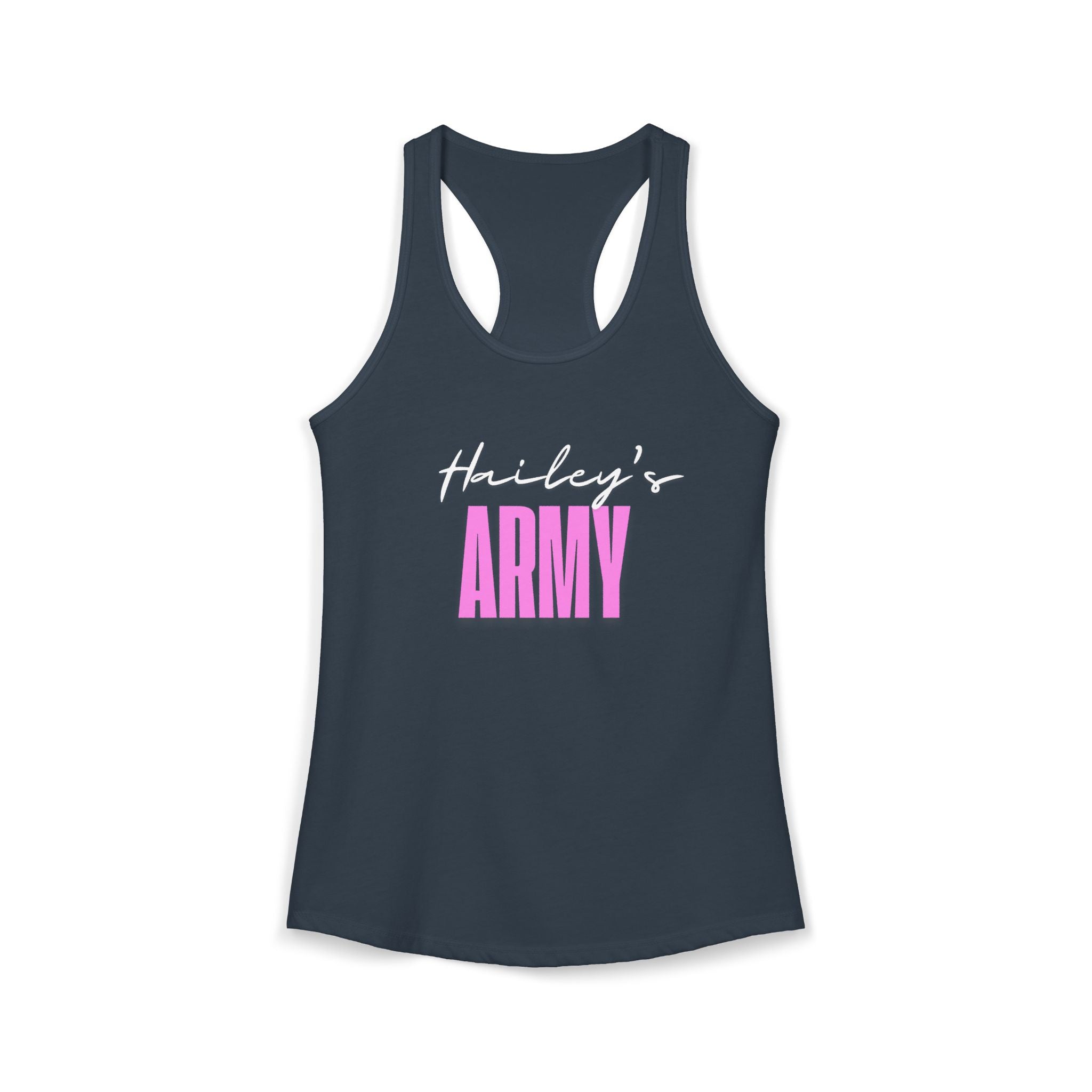 Hailey's Army Racerback Tank