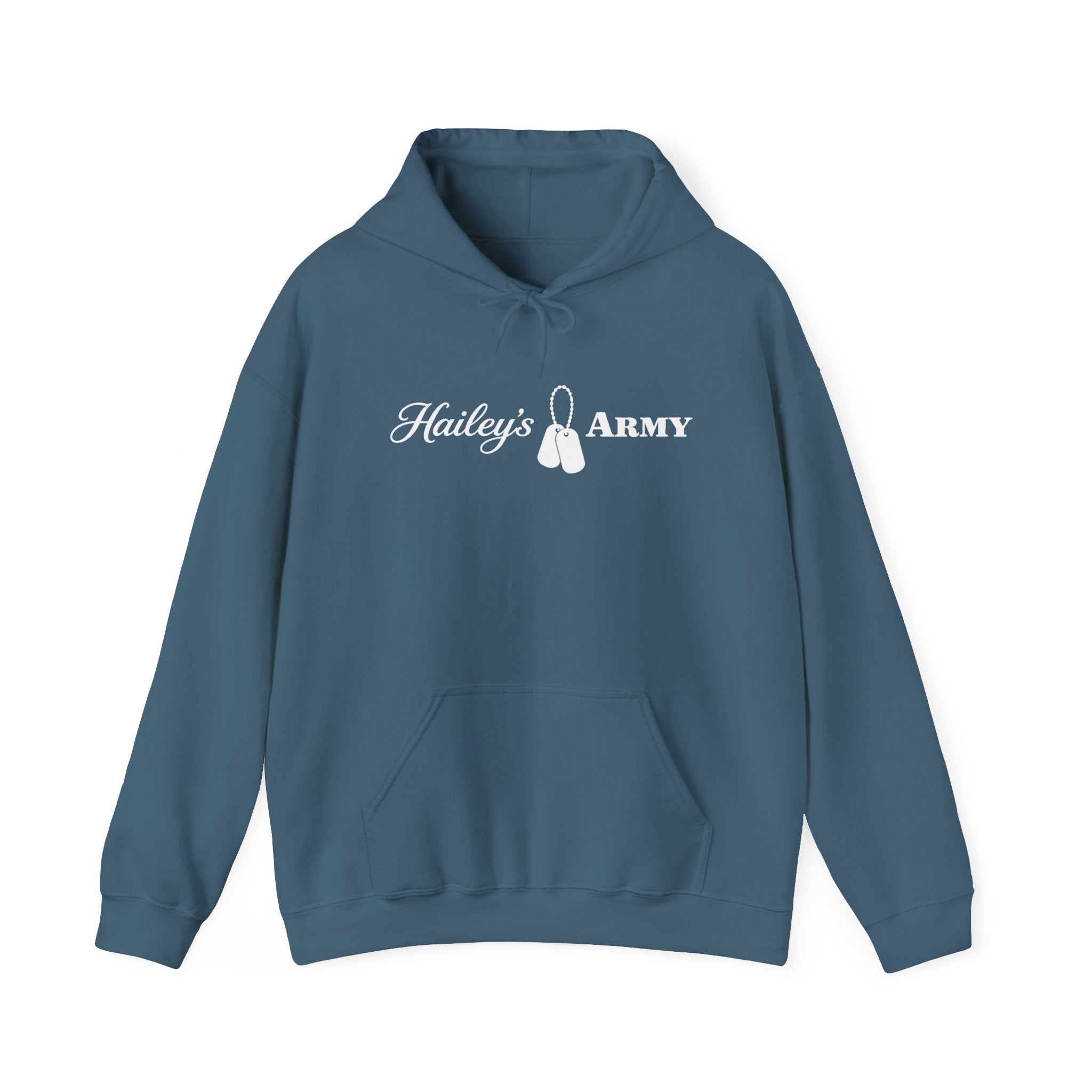 Hailey's Army Dog Tag Hoodie