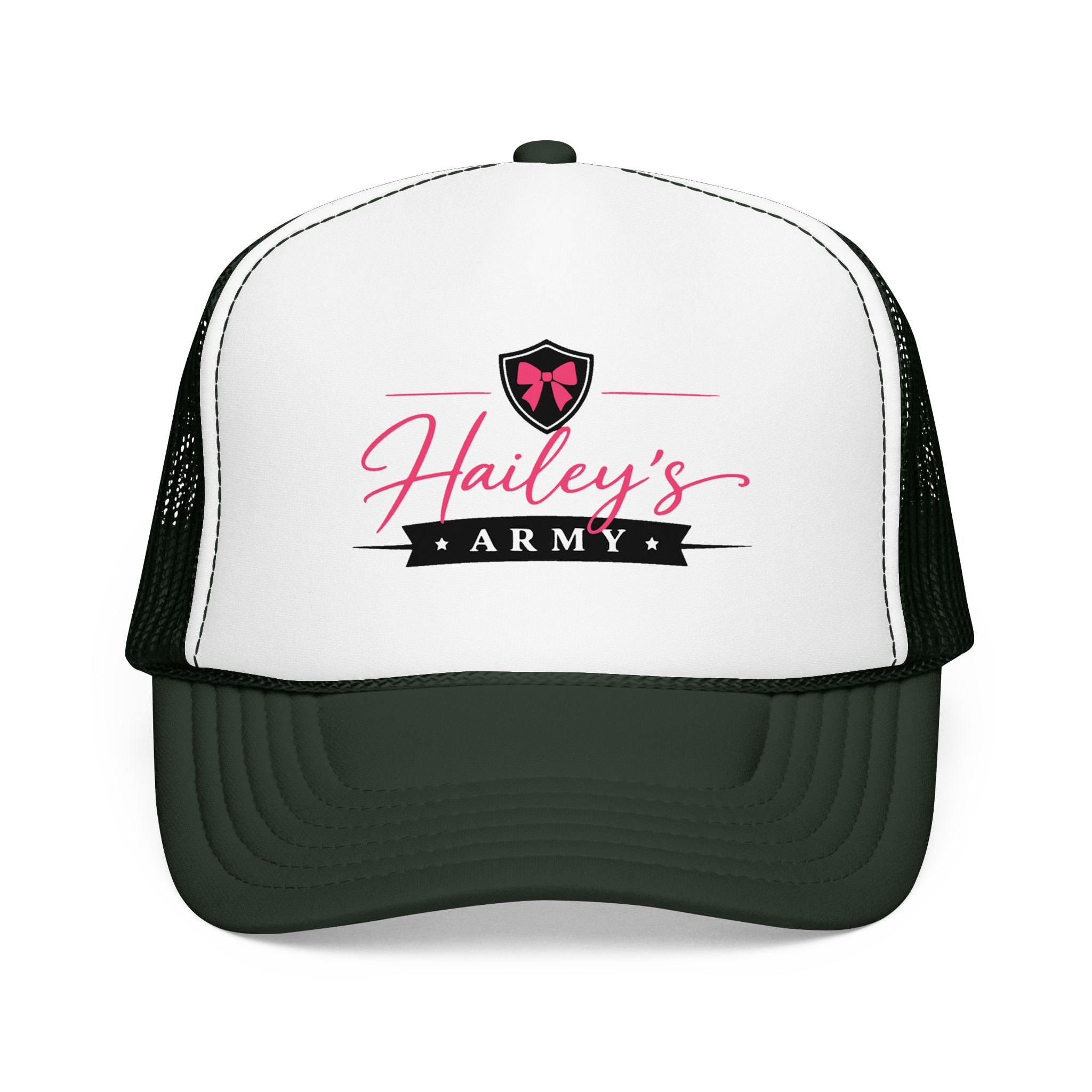 Hailey's Army Trucker Cap