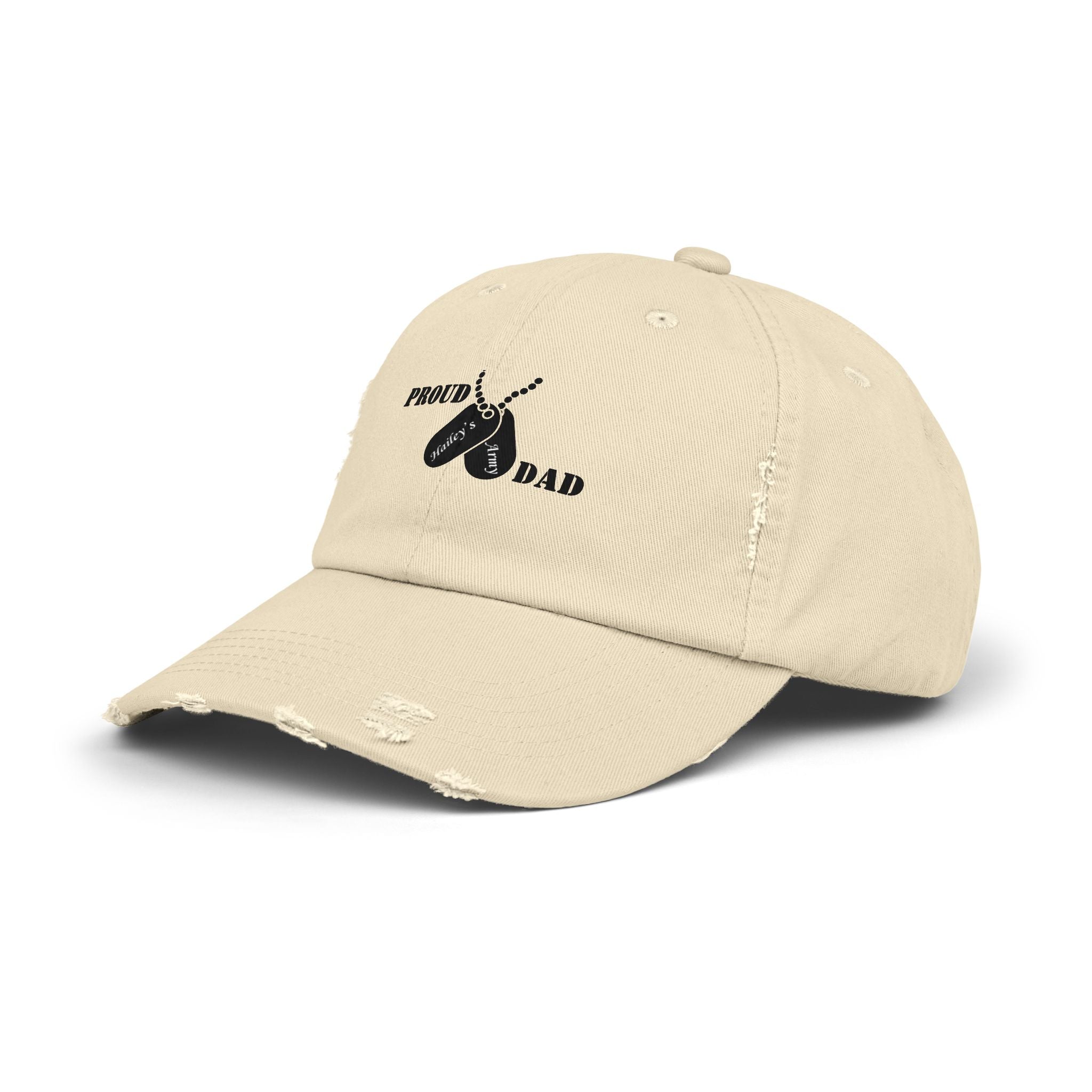 Proud Dad Dog Tag Hat