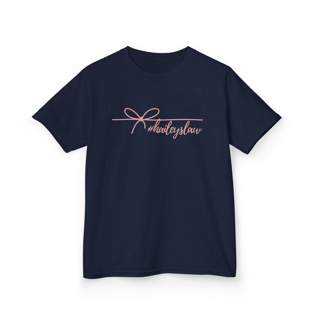 Hailey's Law Signature Script Tee - YOUTH