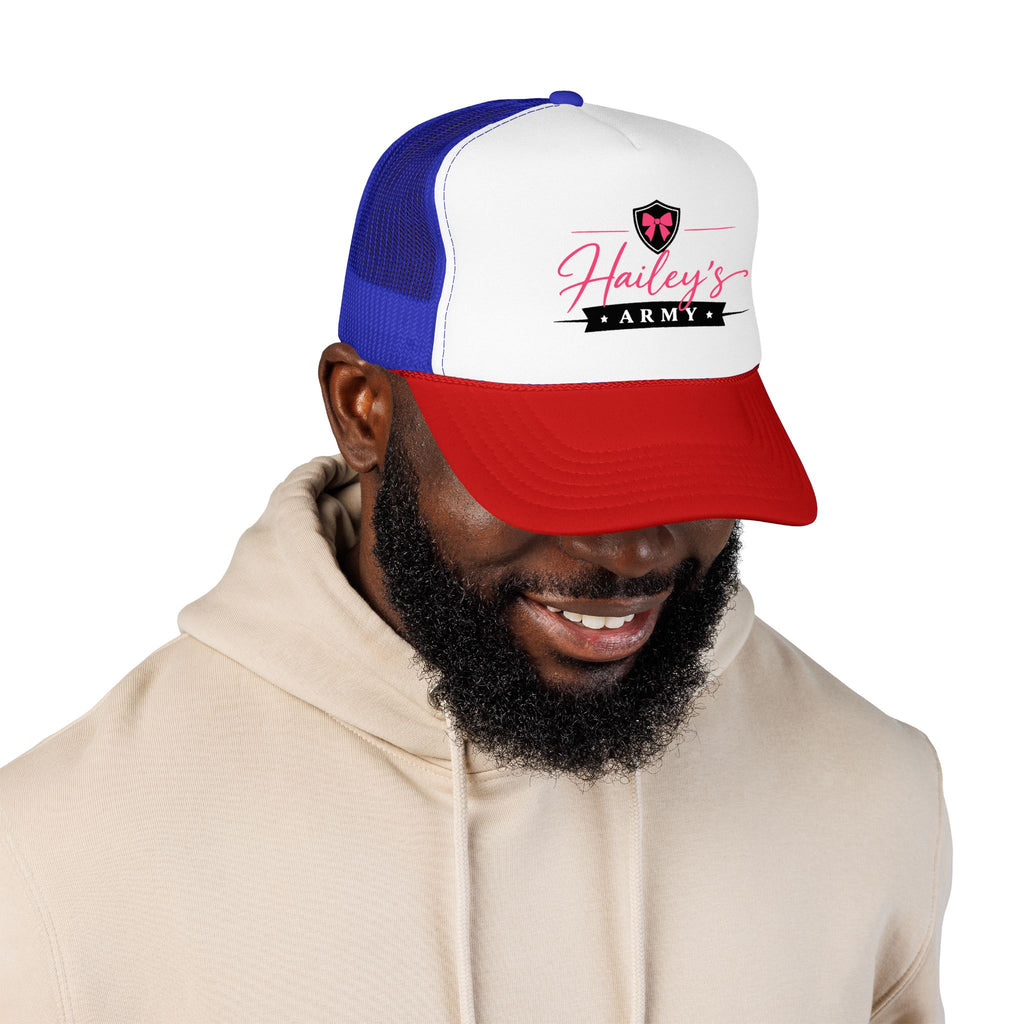 Hailey's Army Trucker Cap