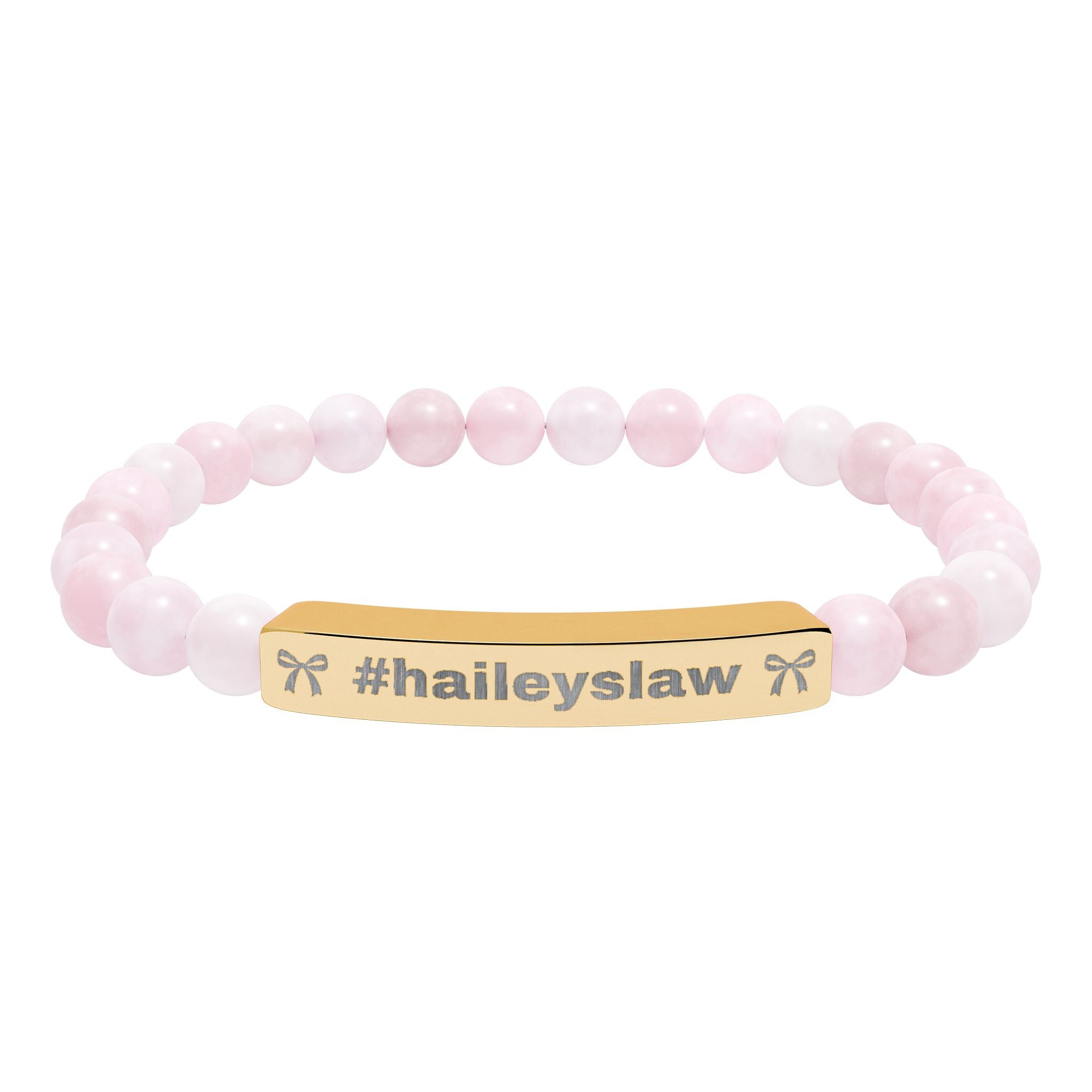 Hailey's Law Beaded Bracelet