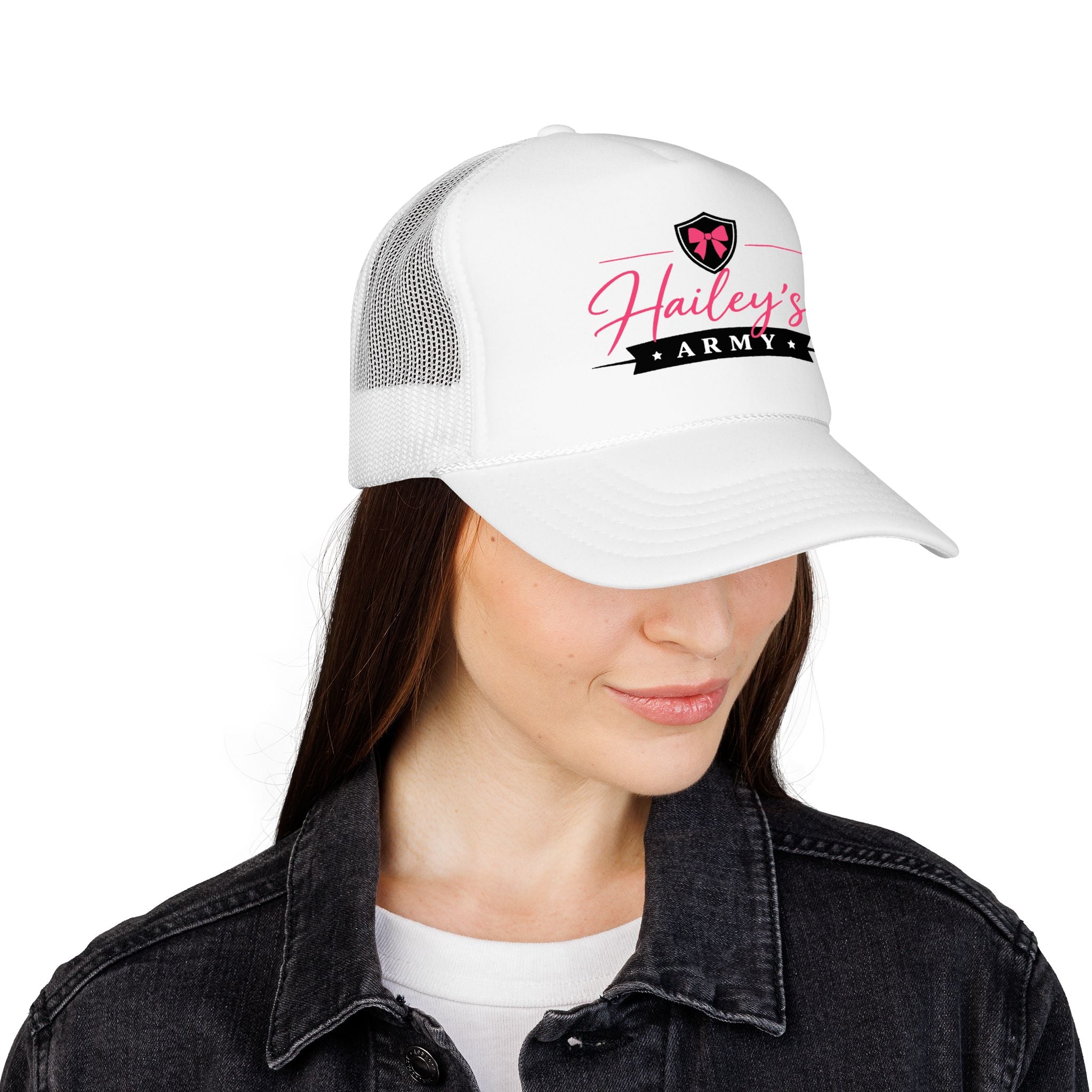 Hailey's Army Trucker Cap
