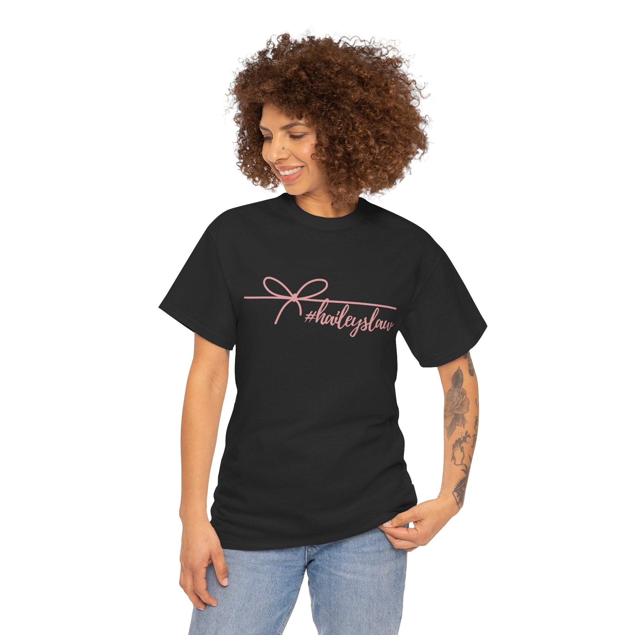 Hailey's Law Signature Script Tee