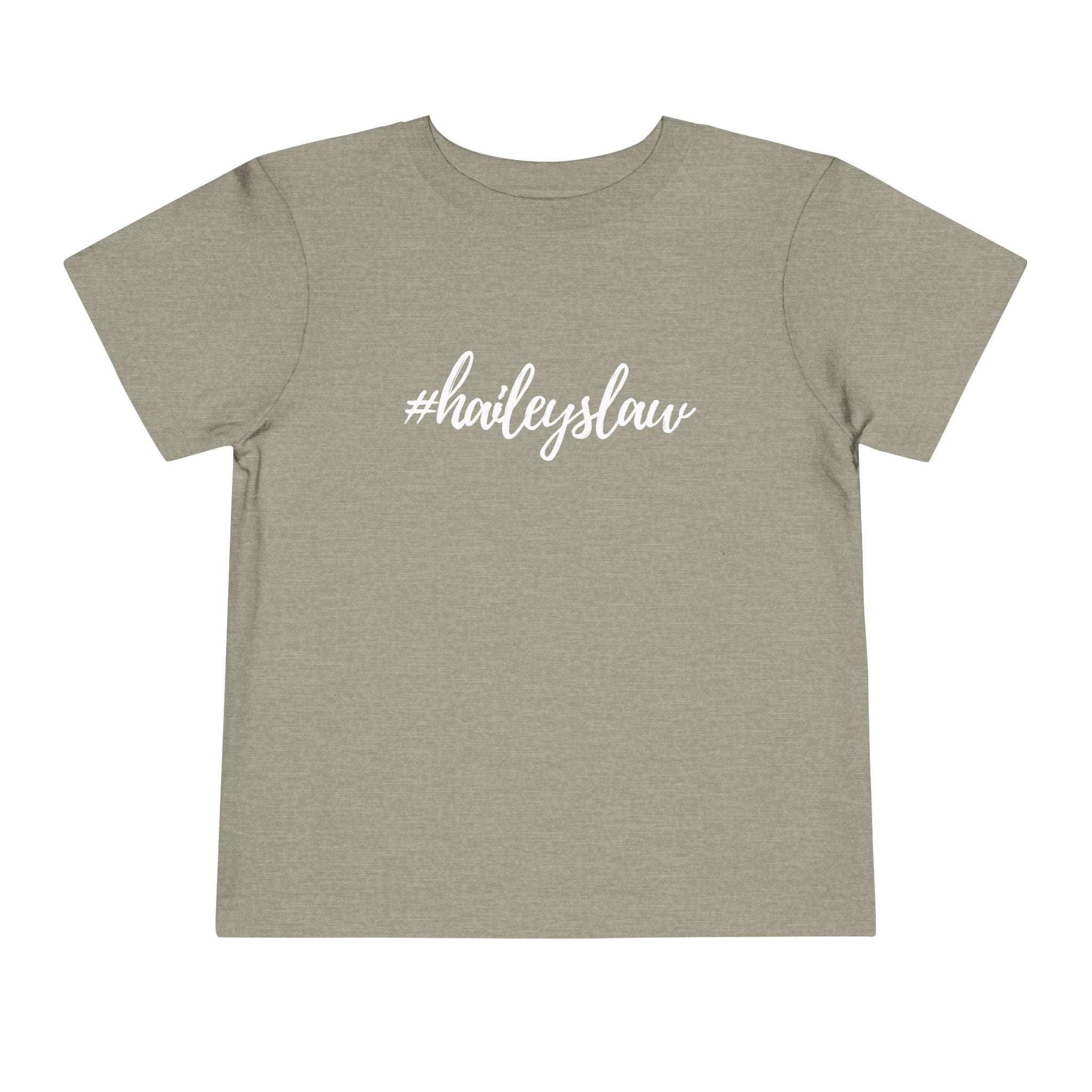 #haileyslaw Hashtag Tee - TODDLER