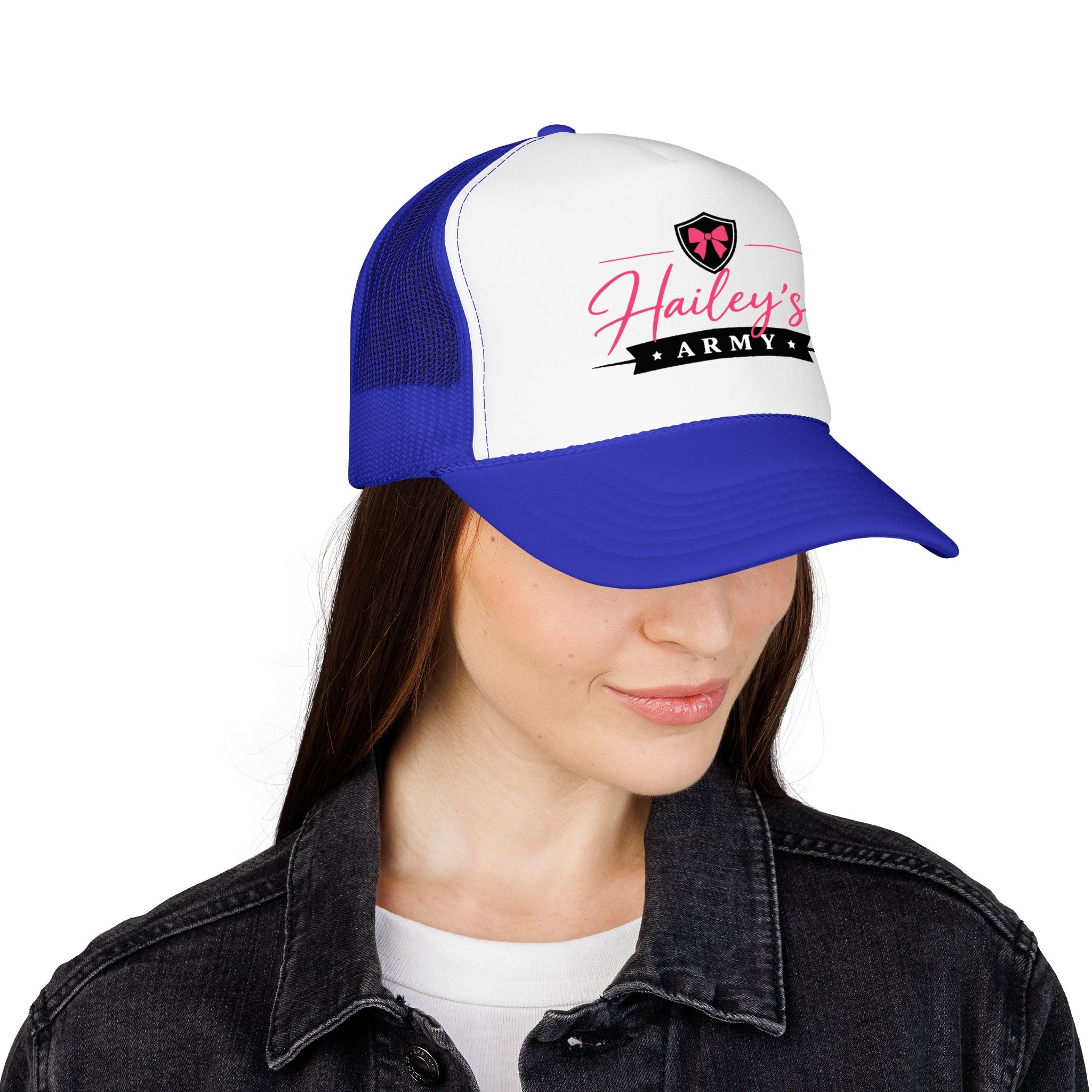 Hailey's Army Trucker Cap