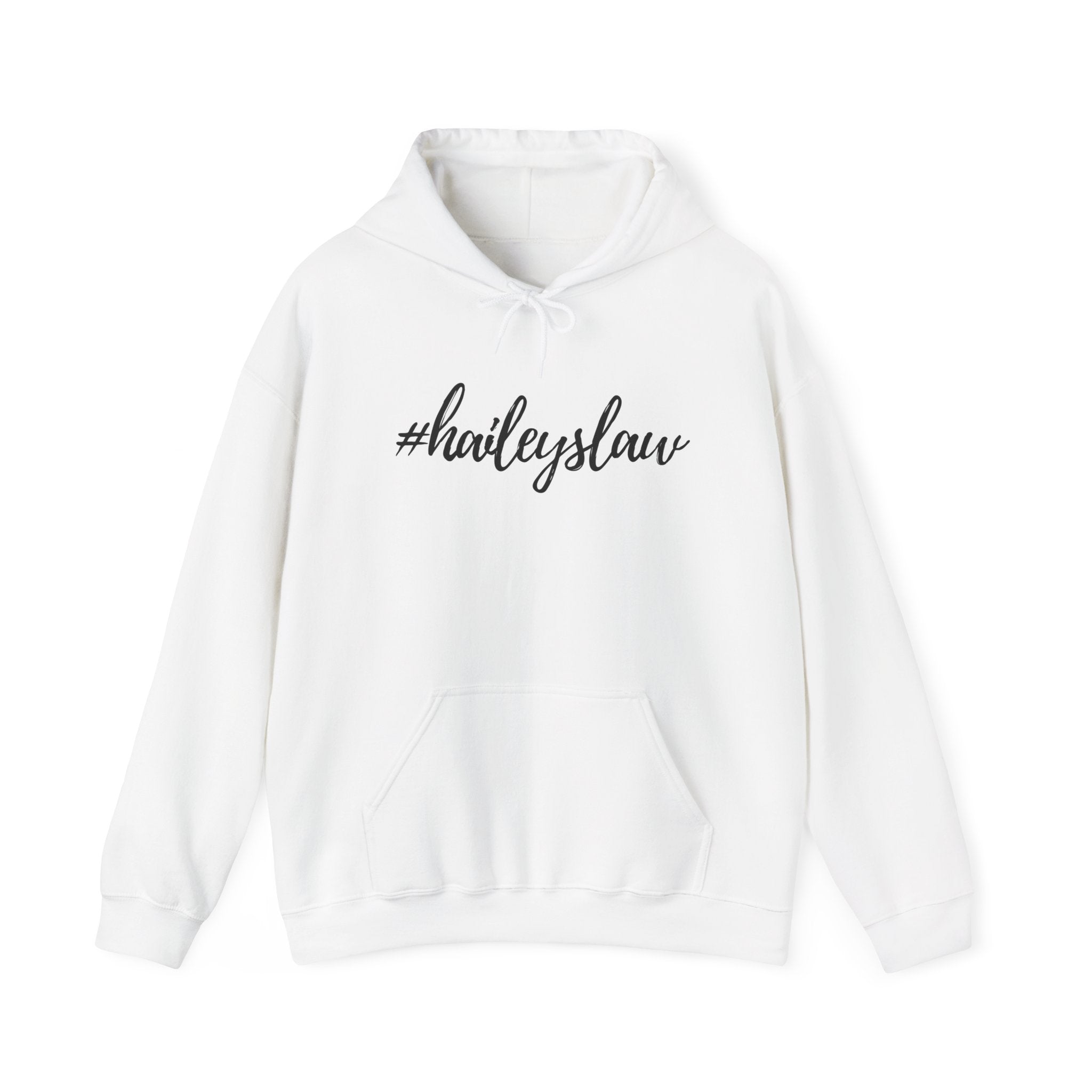 #haileyslaw Hashtag Hoodie