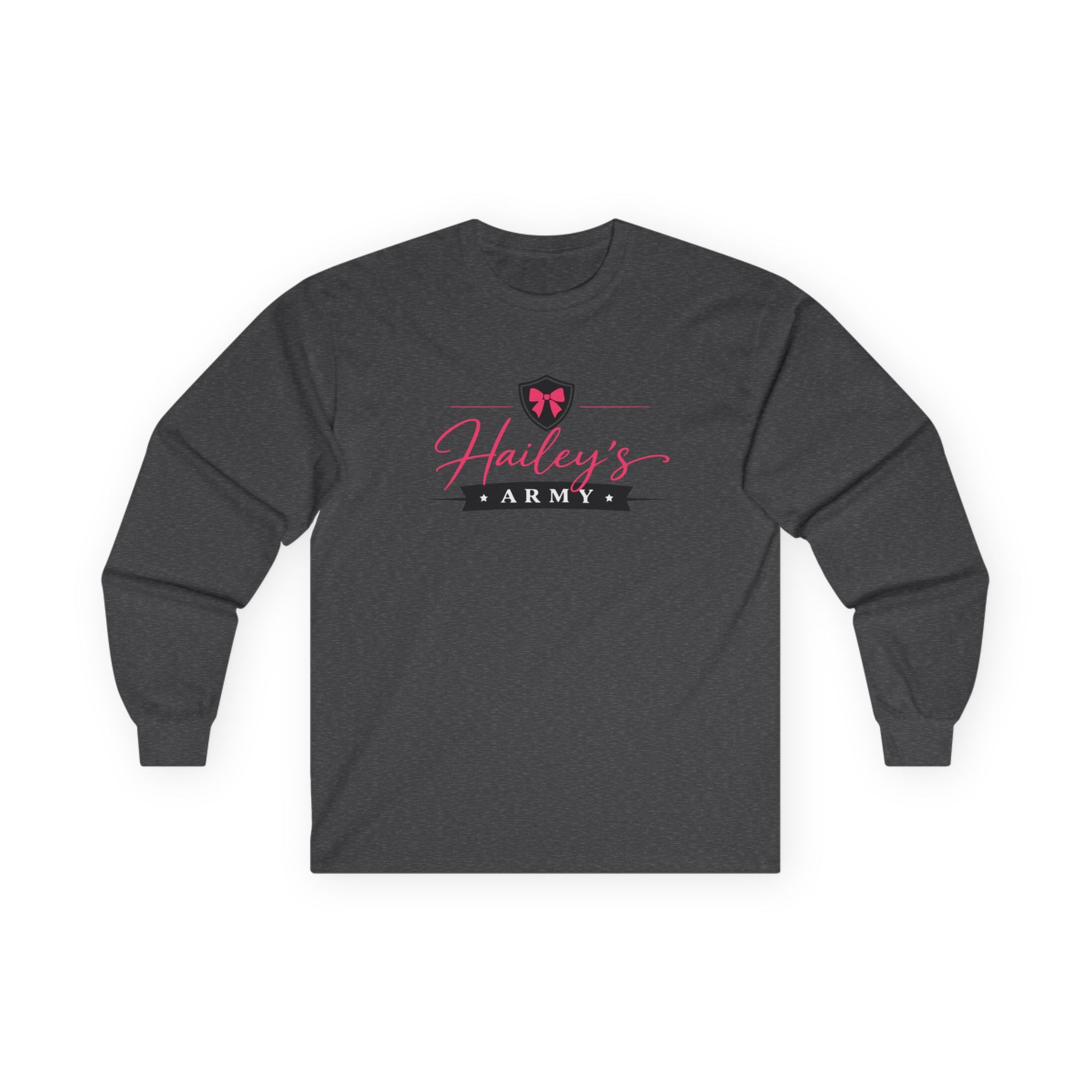 Hailey's Army Logo Long Sleeve Tee