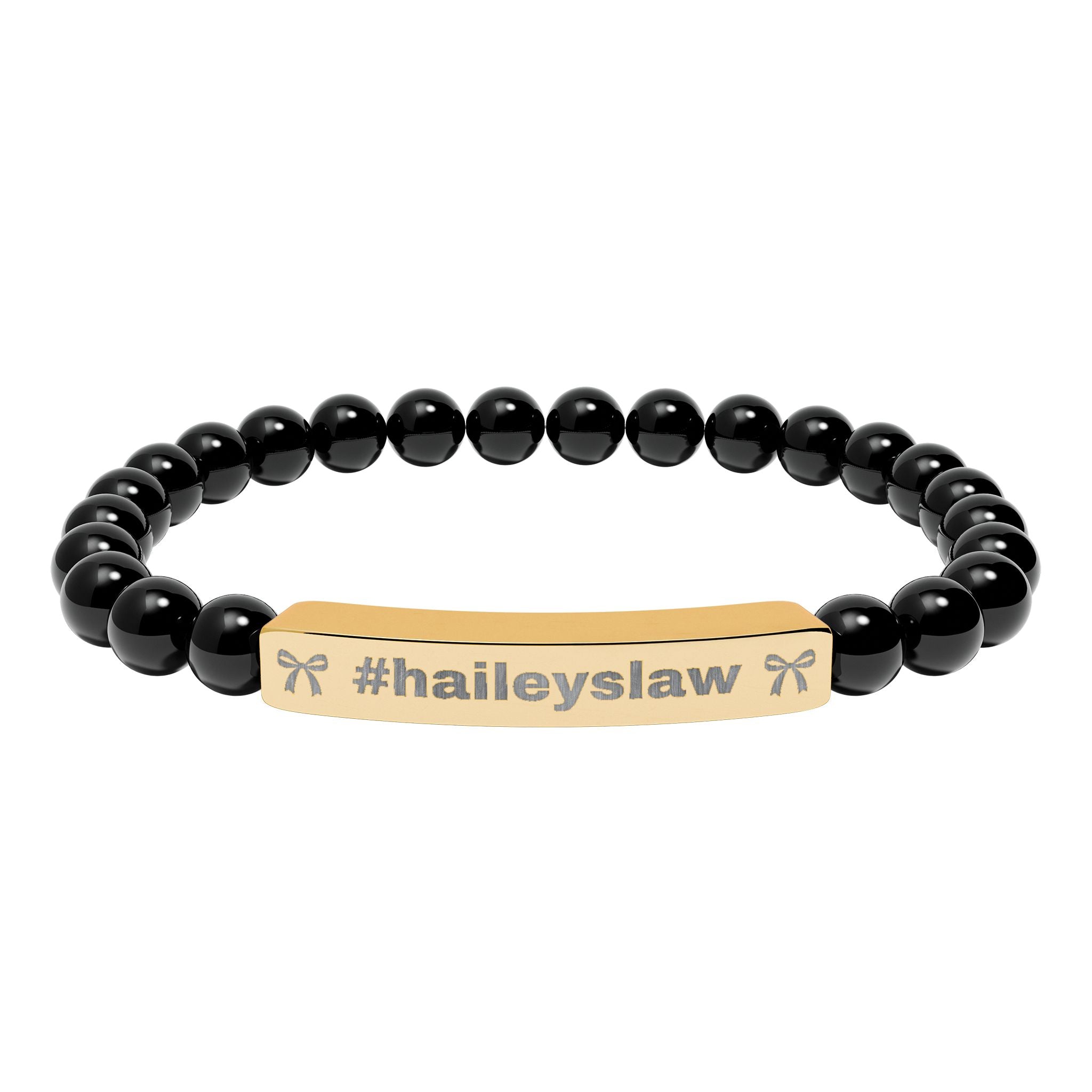 Hailey's Law Beaded Bracelet