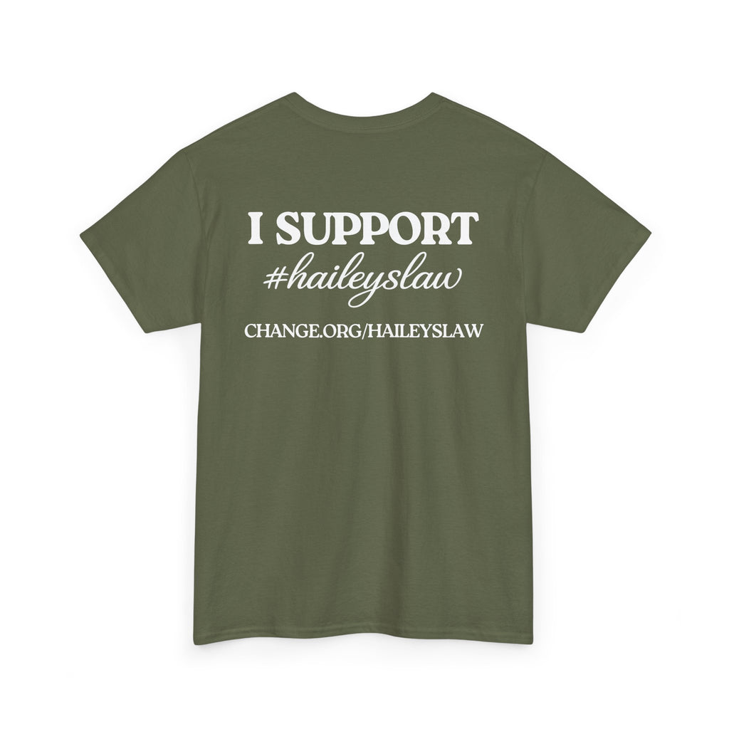 Hailey's Army Dog Tag Tee