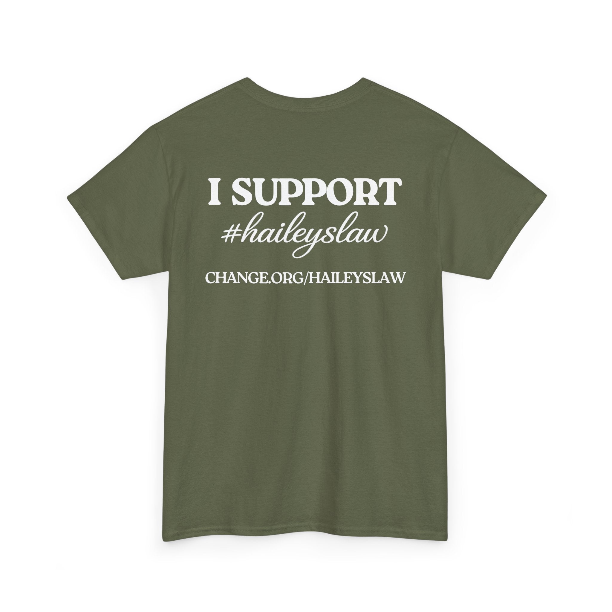 Hailey's Army Dog Tag Tee
