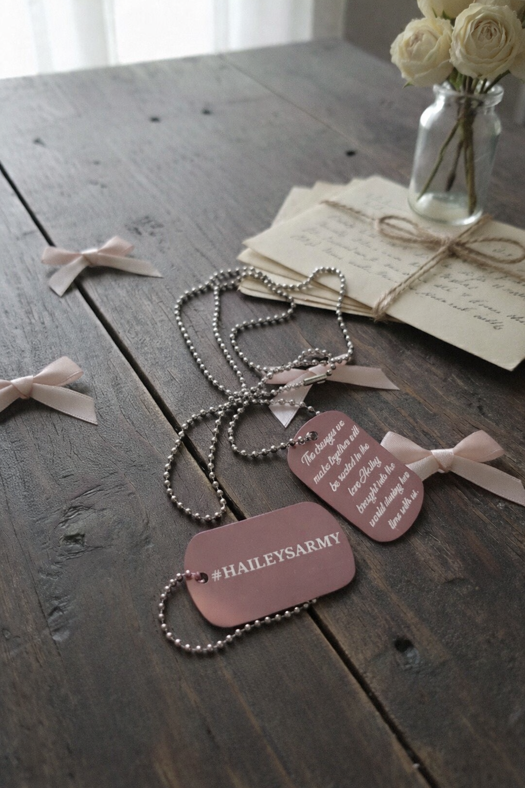 Hailey's Army Dog Tag Necklace